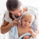 NAVEH PHARMA CleanEars Baby Earwax Eemaldamispihusti 0,5 Fl Oz + NAVEH PHARMA Otic Guard kõrvainfektsioon Spray 1 Fl Oz
