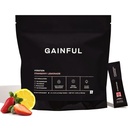 Gainful Hydration Powder Packs, kofeiinivaba võtme elektrolüütidega Magneesium ja naatrium, energiatoetus, madal suhkur, maasikas Lemonade, 21 Stics
