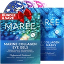 MAREE silmageelid ja näomaskid Bundle - silma all olevad geelid pundunud silmadele ja tumedatele ringidele, leht niisutavad maskid - mere kollageen ja hüaluroonhape, rohelised ja punased vetikad ekstrakt - kõigile nahatüüpidele