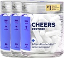Cheers Restore | Täiendus DHM + L-Cysteine | Tunne end pärast joomist paremini ja toeta oma maksa | 36 annust | dihüdromüüritsetiin, tsüsteiin, piimaohakas, okkaline pirn, B-vitamiinid, ingver