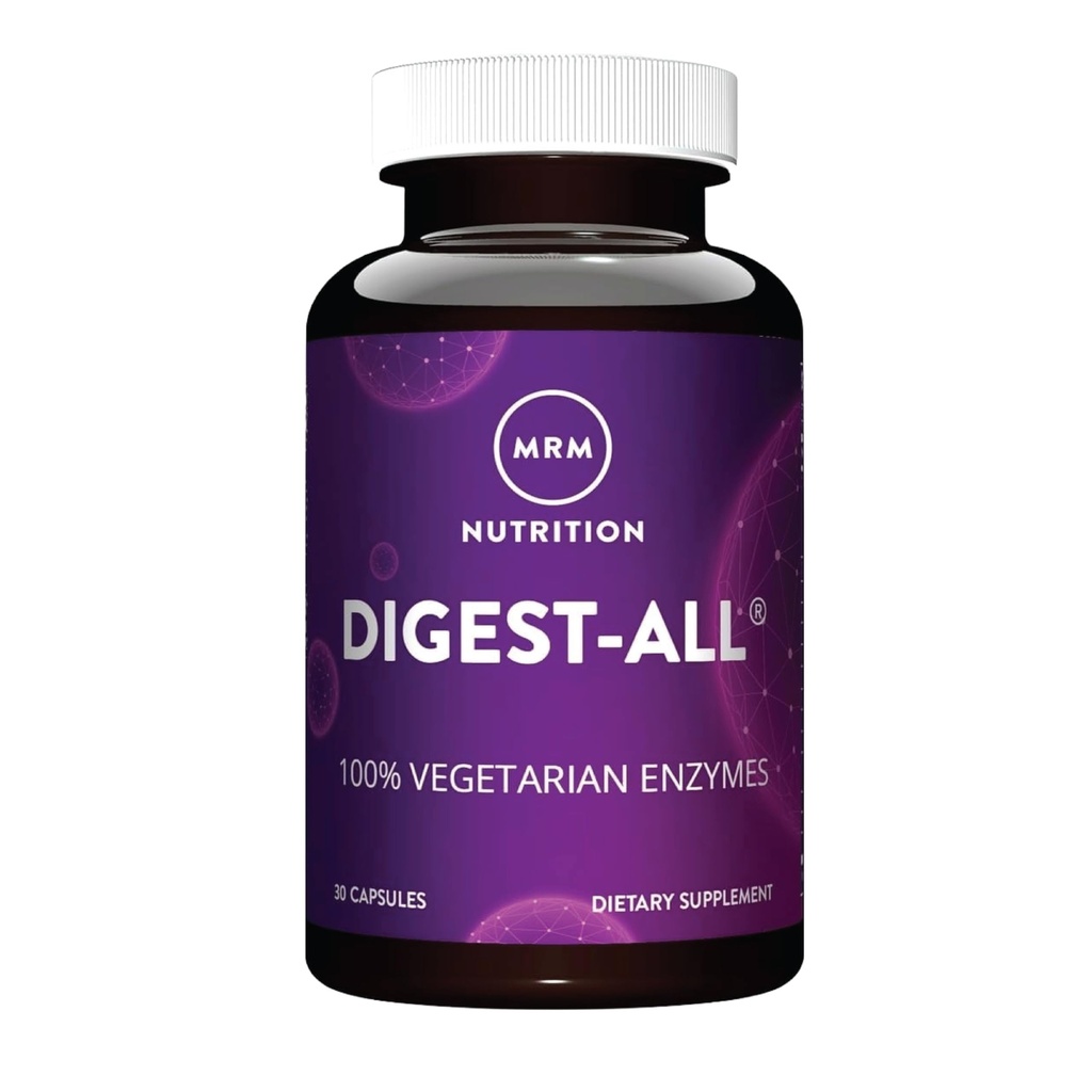 MRM Nutrition Digest-All ® | Seedeensüümid | Parem seedimine ja imendumine | Laktaas + amülaas + lipaas | Võib aidata puhitus ja gaas | 100% taimetoitlane | Gluteenivaba | 15 portsjonit