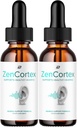 ZenCortex Tinnitus Kõrva tilgad - ZenCortex 24, Zen Cortex Liquid Drops, ZenCortex Reviews, ZenCortex Drops Ear Relief (2 Pack - 2 kuu pakkumine)