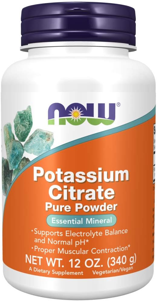Nüüd toidud Kaaliumtsitraadi pulber 12 Ounce, 12,0 Ounce