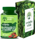 Üldine B-vitamiini kompleks 100% RDA - 200 tabletti / kapslit - B-vitamiinide täiendus (B1, B2, B3, B5, B6, B7, B9, B12), roheline