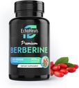 Berberine Supplement - looduslik taim-põhineb Ceylon kaneel, kurkum, Piperine, vitamiinid B6, C, D - vegan-sõbralik - 60 köögivilja kapslid, 900mg.