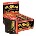 Honey Stinger Strawberry Kiwi energiageel, kofeiinivaba ja gluteenivaba orgaanilise meega, treeninguks, jooksmiseks ja jõudluseks, spordi toitumine kodus ja jõusaalis, Pre ja keskmine treening, 24 Pack