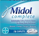 Midol Complete Caplets - 16 Caplets, Pakend 3