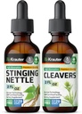 BIO KRAUTER Stinging Nettle Tinktuur 2 Fl. Oz... Cleavers Tinktuur 2 Fl. Oz.