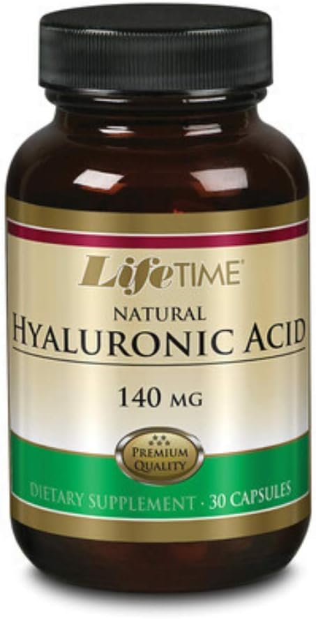 LIFETIME Hüaluroonhappe kapsel (Btl-Glass) 140mg | 30ct
