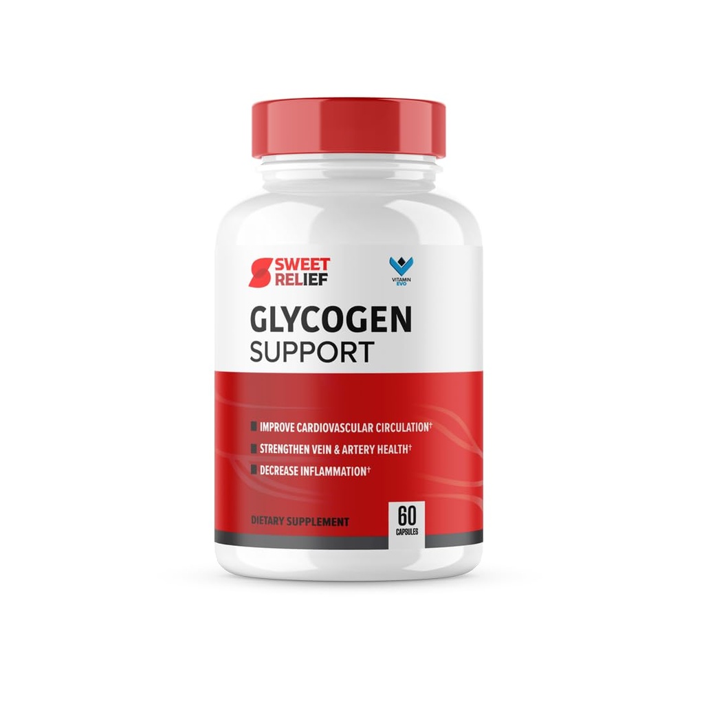 Sweet Relief Glycogen Support - SweetRelief Blood Vessel Cleaner, Sweet Relief Kapslid, Advanced Formula Glyco Optimizer, Sweet Relief Reviews (60 kapslit) 1 kuu pakkumine