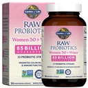 Toores probiootikumid Naised 50 & Wiser - 85 miljardit Live Cultures - Probiootiline täiendus Bulgaaria jogurt & Ida-Euroopa Wild Kefir Culture - 90 taimetoitlase kapslit