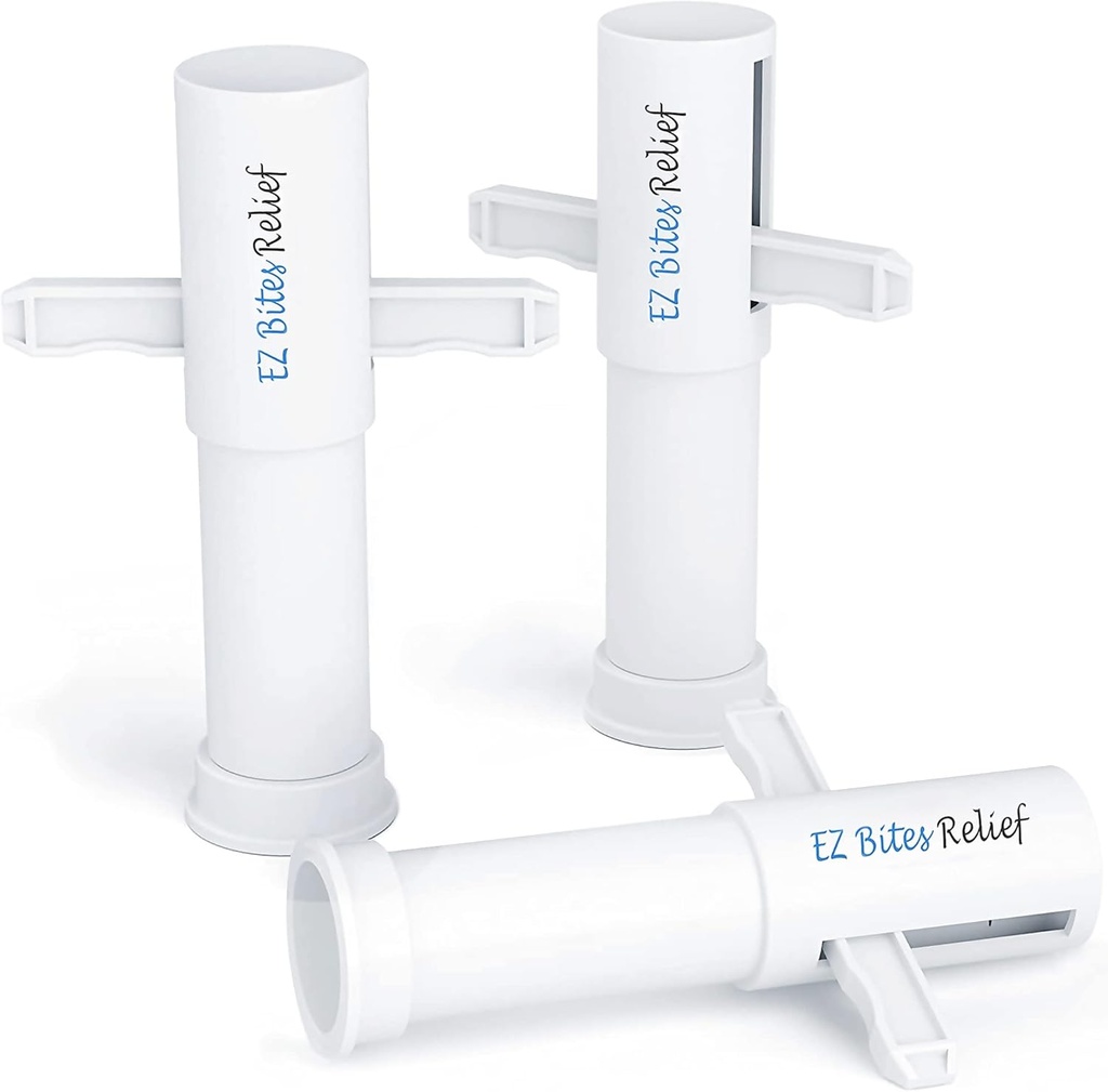 YARKOR Bug Bite Imction Tool 3 pakendit, Kid Friendly Venom Extractor Itch Relief, Natural Reduce Itch & Swell, Bite & Sting Esmaabi väljas matkamiseks, seljakotid ja telkimine