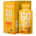BPN Go Gel Endurance, 24 g süsivesikuid ja 100 kalorit pakendi kohta, Vegan + gluteenivaba jooksugeel, 10 ühekordselt kasutatavat pakendit, Mango