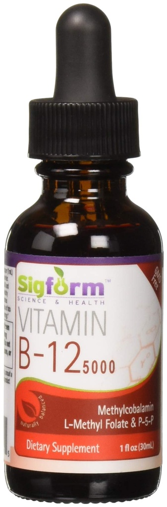 Vitamiin B12 5000 Sublingvaalne, 0,02 naela