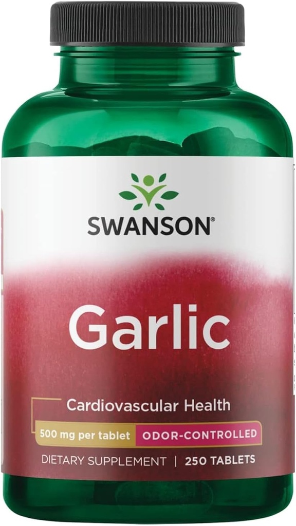 Swanson Parim küüslaugu lõhn-CNTRL 500MG 250 TAB