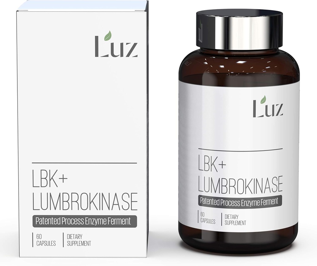 Luz LBK+ Lumbrokinaas - patenteeritud protsess - 60 kapslit