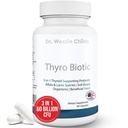 Dr Westin Childs Thyro Biotic | Probiootiline naistele - kilpnäärme, seedetrakti tervise ja hormoonide toetamine | Saccharomyces boulardii, Bacillus coagulans, lactobacillus & bifido 60 miljardit CFU | 30 Servingut