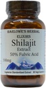 Barlowe's Herbal Elixirs Shilajit Extract | 500mg per Capsule | 50% Fulvic Acid | Mineraal-rikas Himalayan Supplement for Vitality & Wellness | 60 Vegan Kapslid | Non-GMO, Gluteenivaba, klaaspudelis