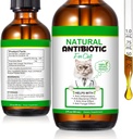 60ML Antibiootikumid kassidele, Premium Cat Antibiootikumid Lisand, Kassid Multivitamiinid, Looduslik Antibiootikum Kassidele, Kassi Antibiootikumid, Kassi Antibiootikumid Toetab Immuunsüsteemi Ja Kasside Allergiat-2 Fl Oz