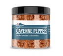 Maapealsed elemendid Cayenne Pepper 200 kapslid, puhtad ja lahjendamata, lisaaineteta