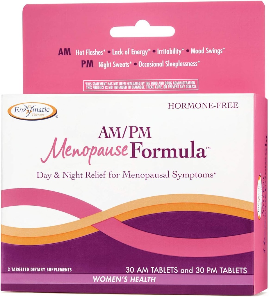 Ensümaatiline teraapia - AM / PM Menopause valem - 60 vahekaarti