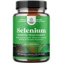 Pärmivaba Selenium 200mcg kapslid - kõrge tugevusega seleenilisa immuunsuse antioksüdant ja kilpnäärme tugi Essential Trace Mineral - Vegan Non-GMO Gluten Free & Valmistatud USA-s - 100 Count