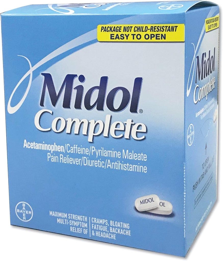Midol Menstruaal Täielik 50 kapslit