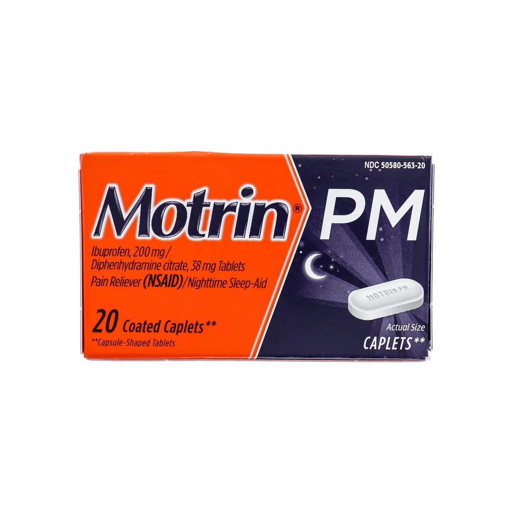Motrin Ib Pm Caps Pack 2 Suurus 20ct
