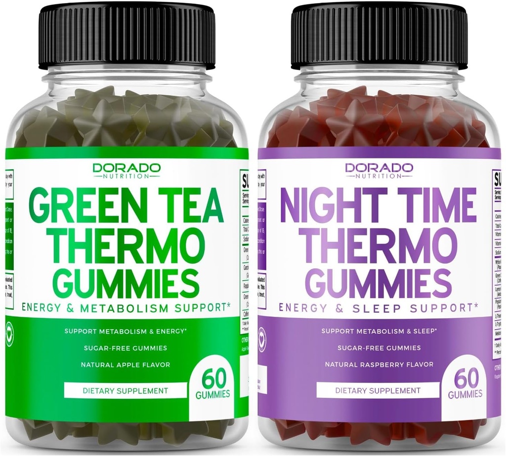 Green Tee Fat Burner Gummies (60 Count) - isu supressant kaalulangus täiendada ja öösel Fat Burner Gummies (60 Count) Kaalulangus & Metabolism Supplement - Kolmanda osapoole testitud - USA Made