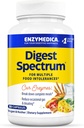 Enzymedica Digest Spectrum, Advanced Digestive Enzymes for Women and Men, Toetab seedimist ja mitmeid toidutalumatusi, Kiiretoimeline valem gaasi ja puhituse leevendamiseks, 90 kapslit FFP