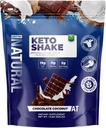 Umbes aeg Keto raputada šokolaadi kookospähkli Veise kollageeni valk + MCT kookospähklid | 11g valku, 19g rasva, 5g Net Carbs | Gluteenivaba, Non-GMO, 12 Servings