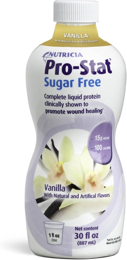 Medical Nutrition Usa Inc Pro Stat Sugar Free Vedel Protein Nutrition Supplement, Mnu40064, 1 nael