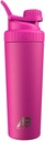 AeroBottle Cryo Shaker Cup, isoleeritud roostevabast terasest veepudel ja valgu raputaja, segab valku ja eeltreeningut turbulentse segamistehnoloogiaga, ei sega palli ega Wisk, 26oz, Rosy Sunset Pink