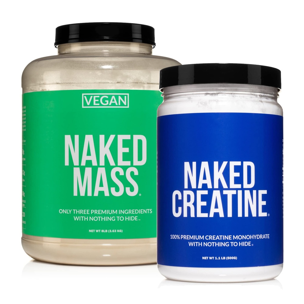 NAKED Sojavaba Valgu Kompleks: 8LB Vegan Mass Kreatiin
