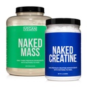 NAKED Sojavaba Valgu Kompleks: 8LB Vegan Mass Kreatiin