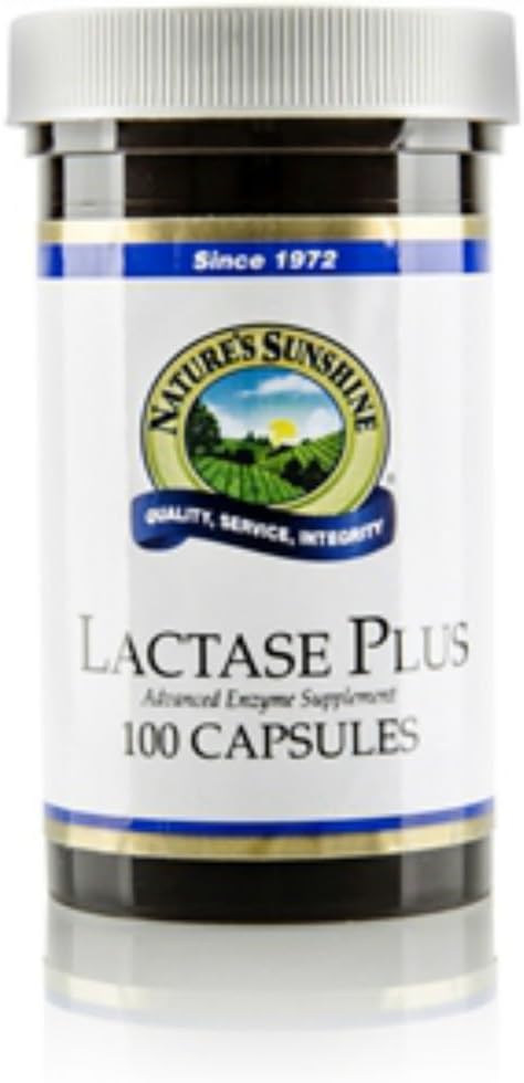 Nature's Sunshine Lactase Plus, 100 kapslit