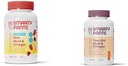 SmartyPants Kids Multivitamiini Gummies, Sugar Free: Omega 3 (ALA) & Teen Girl Multivitamiini Gummies: Omega 3 Kalaõli (EPA / DHA)