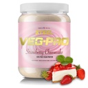 Teraslisandid Veg-PRO | Veganvalgupulber, maasikajuustukook | 25 serveerimist (1,65 lbs) | Orgaaniline valgupulber BCAA Aminohappega | Gluteenivaba | Mittepiimavalk | Madala süsivesikusisaldusega valem