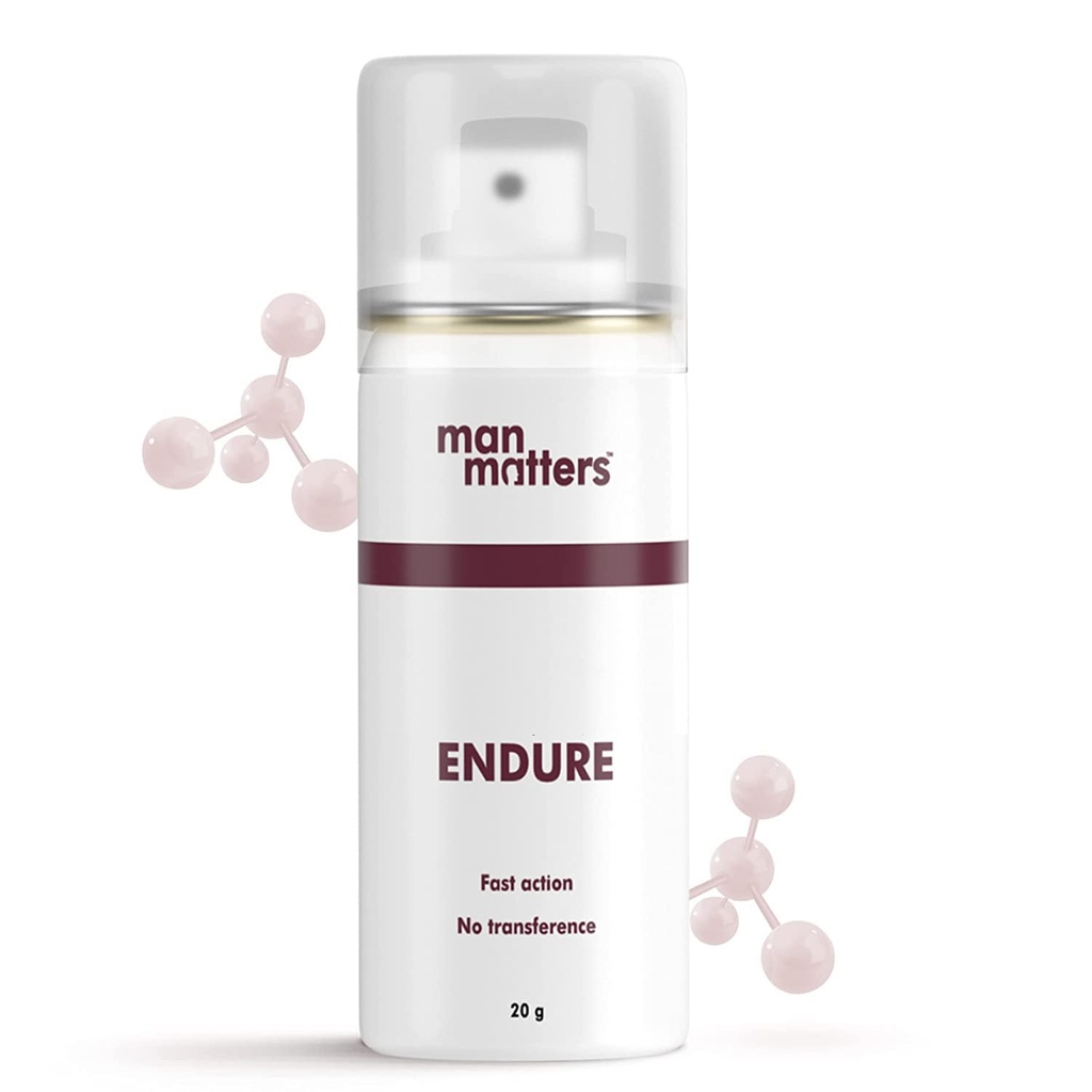 Vette Mans Matt ENDURE Long Last Non Transferable Spray for Men | 20 grammi