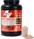Chocolate Whey Protein Pulber | Teaduslikult kavandatud optimaalne lihaste virna, soolestik, aju, immuunne | Valk, BCAA, kreatin, L-glutamiin, probiootikumid, seedeensüümid | Rich Chocolate, 38,9oz