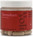 Yoli® Thermoburn energialisa rohelise teelehe, Guarana, koliin, Vaarika ketoonid ja Thermo-G Proprietary Blend - energiavitamiin, 60 kapslit
