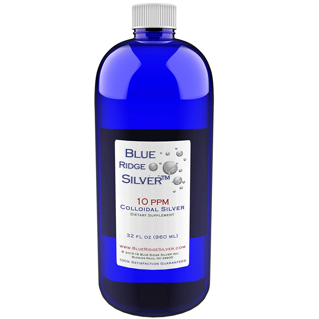 10 ppm 32 oz Kolloidne hõbe Natural Immunity Support Health Supplement