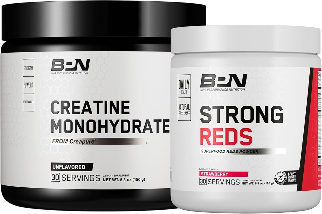 BPN Kreatiinmonohüdraat & Strong Reds Bundle