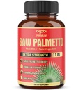 Premium Saw Palmetto kapslid - kombineeritud Ashwagandha, Kurkum, Tribulus, Maca, Roheline Tee, Ingver, Püha Basiilik & More - 90 kapslit 3-kuuline varustus