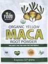 Toidu liikumine Orgaaniline kollane Maca juur 8 oz