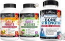 Kolmekordne tugevus Omega 3 Kalaõli Softgels (1 kuu pakkumine) Plus Glükosamiin Chondroitin MSM kolmekordne tugevus ühine tugilisa (1 kuu pakkumine)