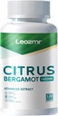 Orgaaniline Citrus Bergamot 1400mg, 120 kapslit - 25: 1 Citrus Bergamia - Eeterlik õli ja tsitrusviljad Bioflavonoidid - looduslikud südame tervise toidulisandid naistele ja meestele - mitte-GMO pillid