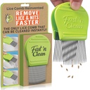 Fast 'n Clean - Lice Comb Taastatud - Isepuhastuv Lice Comb