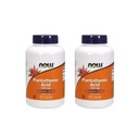 Nüüd toidud Pantoteenhape 500 mg 250 kapslit (2 pakendit)