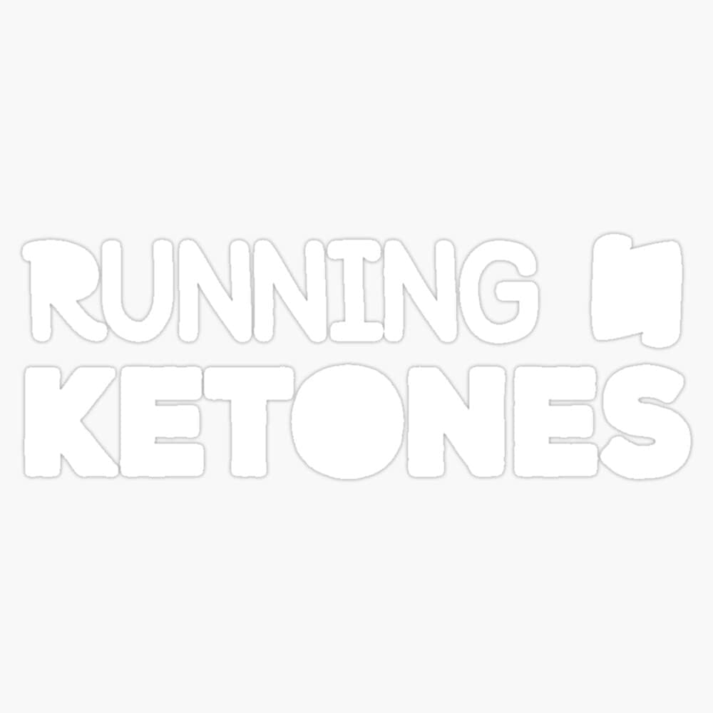 Magnet töötab Ketones Keto Dieet Jõusaali treening Magnet Vinüül Magnetiline Sticker Suurus 5